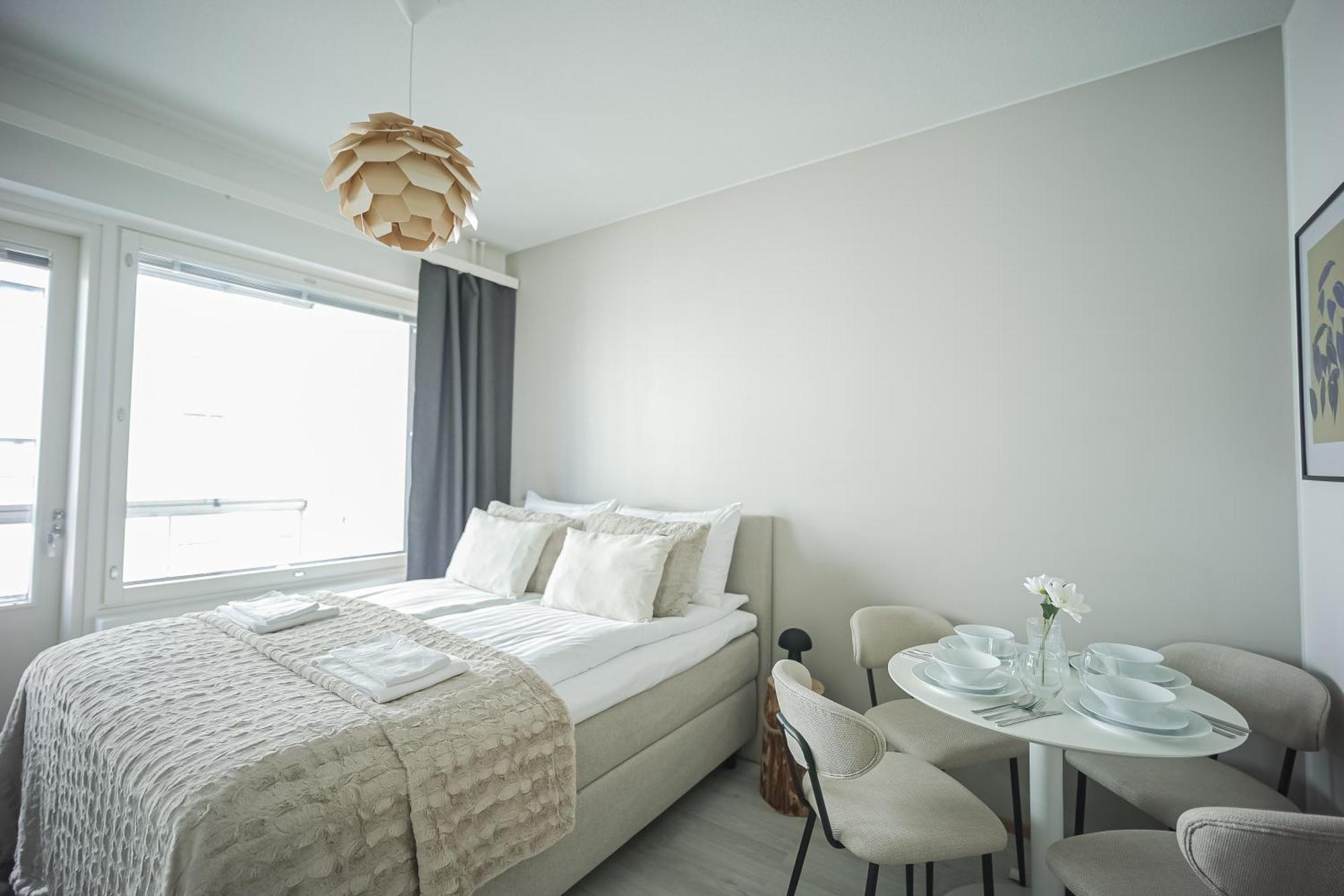 Aurora Apartments By Booklapland Rovaniemi Exterior foto